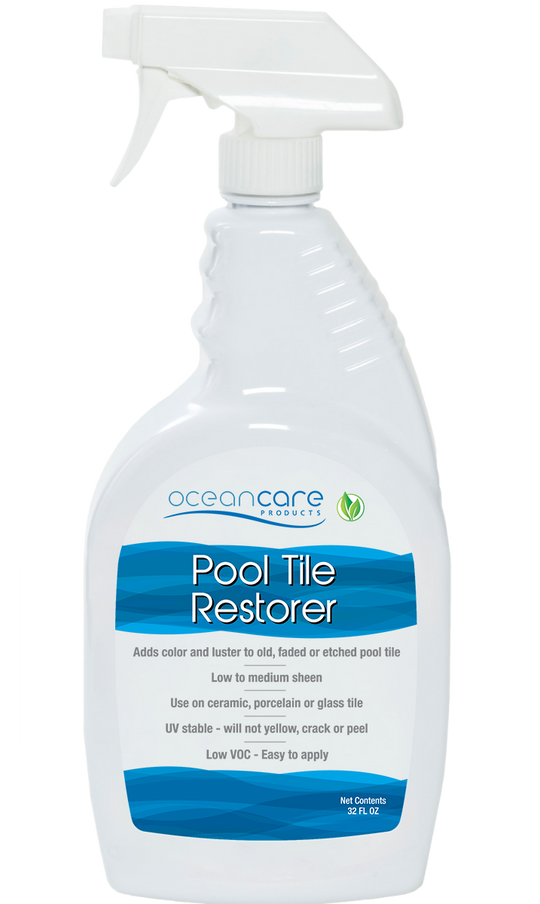 Tile Restorer Pool Tile Restorer Quart Trigger Spray by Oceancare Products ...